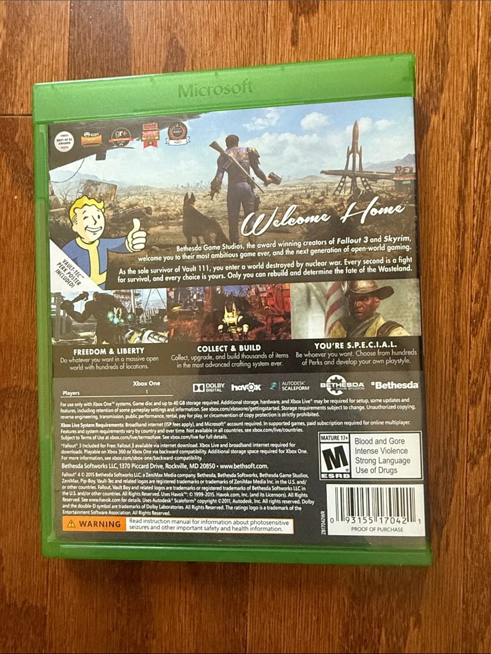 Microsoft fallout xbox